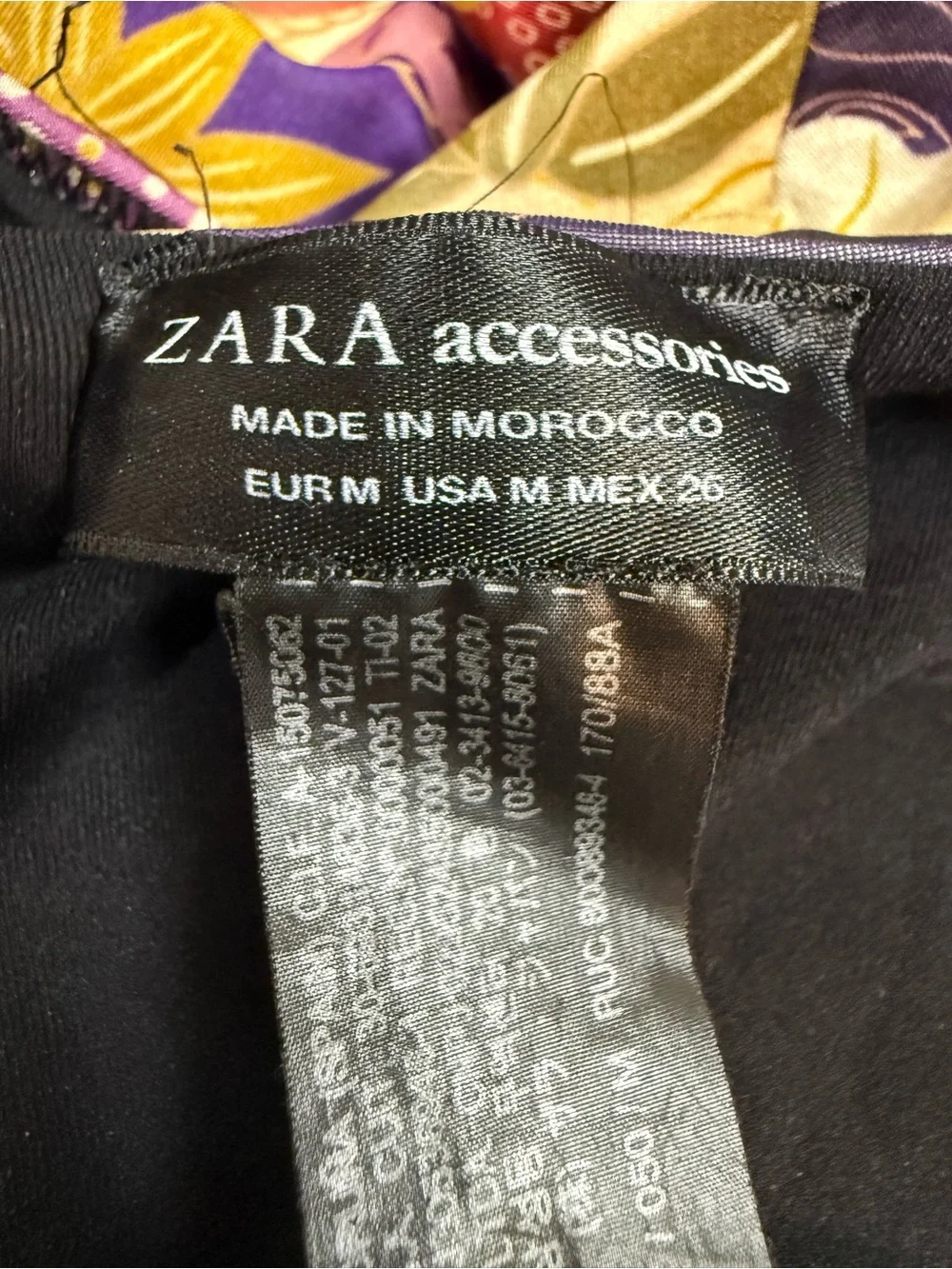 Zara Oriental Print Floral Halter One-Piece Swimsuit - Medium‎